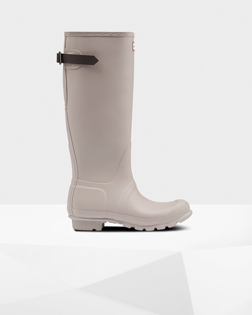 Women Hunter Original Back Adjustable | Tall Rain Boots Grey | NZ-29816-ZJHL